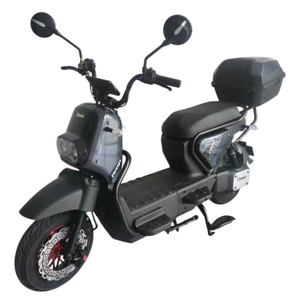 Електроскутер Corso Ride 1000W 72V, LED дисплей, 2 місця, кошик