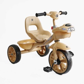 Велосипед 3-х колісний BS-60530 "Best Trike" колеса EVA переднє 10", заднє 8", сталева рама, УКР. ОЗВУЧУВАННЯ, кошик, в коробці