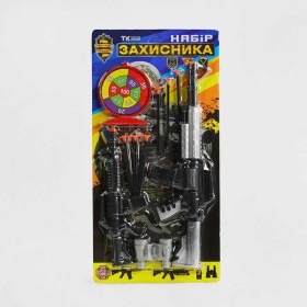 Військовий набір TK 53415 UK (96/2) "TK Group", 2 види зброї, стріли на присосках, аксесуари, на листі