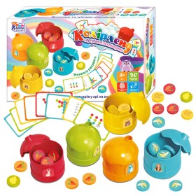 гр Навчальна гра "Колірленд" 56703 (12/2) "4FUN Game Club", 20 карток, 5 боксів-будиночків, в коробці
