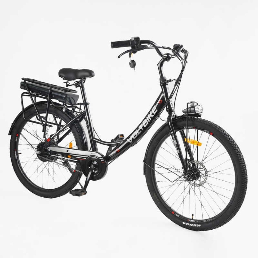 Електровелосипед Corso VOLT BIKE 350W 36V/10Ah, дискові гальма, багажник