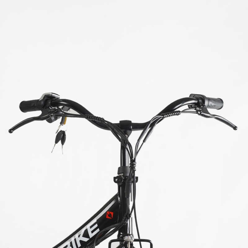 Електровелосипед Corso VOLT BIKE 350W 36V/10Ah, дискові гальма, багажник