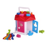 гр Розвивальний будиночок "Розумний малюк" 2438 (8) "Technok Toys", сортер, в пакеті