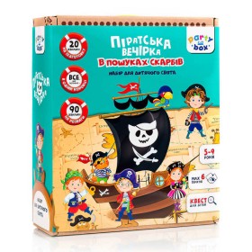 гр Набір для свята "Піратська вечірка" (укр) VT6010-03 (5) "Vladi Toys", в коробці