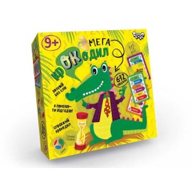 гр Настільна гра вікторина "Мега-крокодил" (укр) CROC-03-01U (10) Danko Toys