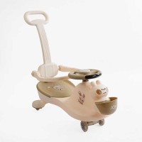 Каталка-толокар JOY LD-821-52 колеса PU зі світлом, музика та світло, захисний бампер, батьківська ручка, в коробці