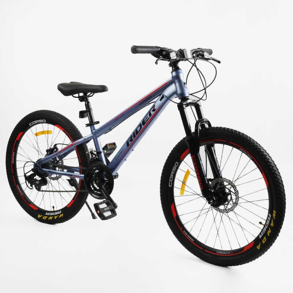 Велосипед Спортивний Corso 24" дюйми RIDER RD-24120