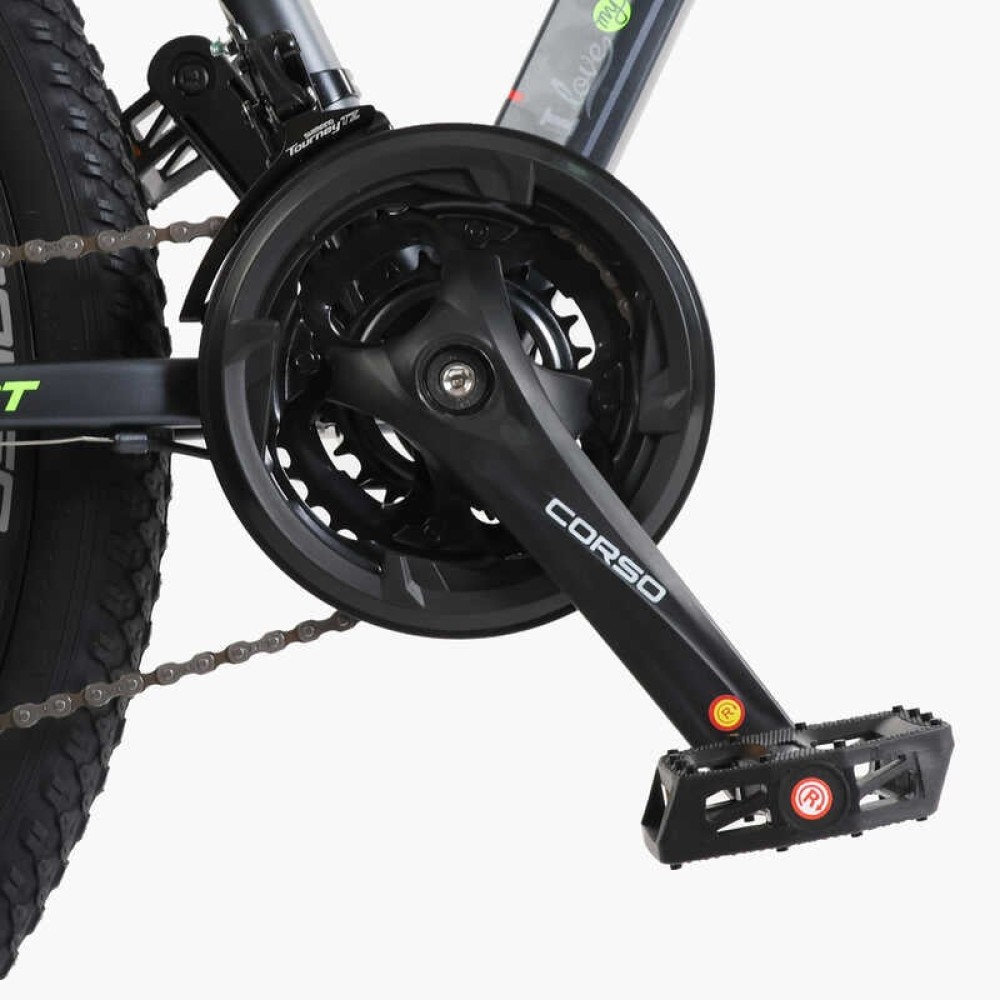 Велосипед спортивний Corso ALPHA LF-29815 29", сталева рама 21", 21 швидкість, Shimano, дискові гальма