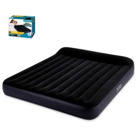 Intex Велюр Ліжко 64144 (2) з підголовником, розмір 183x203x25 см