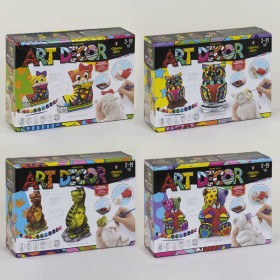 гр Набір для гіпсового лиття "ART DECOR" ARTD-01-01U.02U.03U.04U УКР. (8) "Danko Toys"