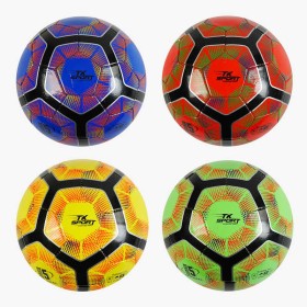 М'яч футбольний C 60505 (100) "TK Sport" 4 кольори, розмір №5, матеріал PVC, 280 грамів, гумовий балон, ВИДАЄТЬСЯ ТІЛЬКИ МІКС ВИДІВ
