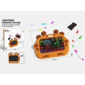 Дошка для малювання XDL 588-26 Штрих = 70060 (36) підсвічування, 6 маркерів, стиранка, 6 трафаретів, в коробці