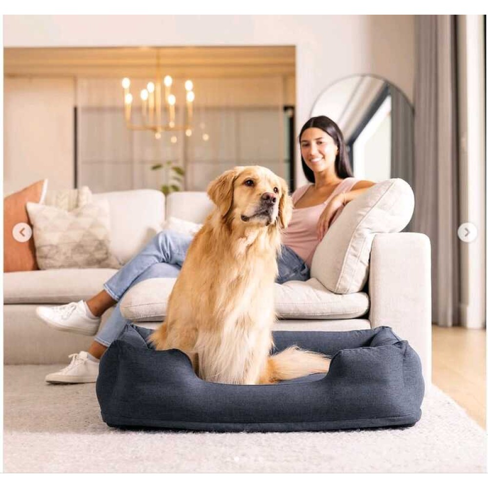 Intex Лежанка для домашніх тварин 48702 NP Розмір:97/74/23 см, Для собак вагою до 22.7 кг