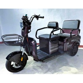Електричний трицикл Corso SIG-7 SG-319055 1000W 72V/23Ah, 3 місця, колеса 10", LED фари, сигналізація, кошик