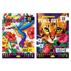 гр Водна розмальовка "Pixel ART " РМ-85 (12) "Апельсин", 20 аркушів