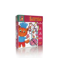 гр Гра розвиваюча "Солодкі ласощі" VT1804-42 укр (28) "Vladi Toys"