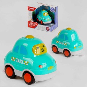 Машинка HE 0537-4 (96/2) "Таксі", звукові та світлові ефекти, в коробці