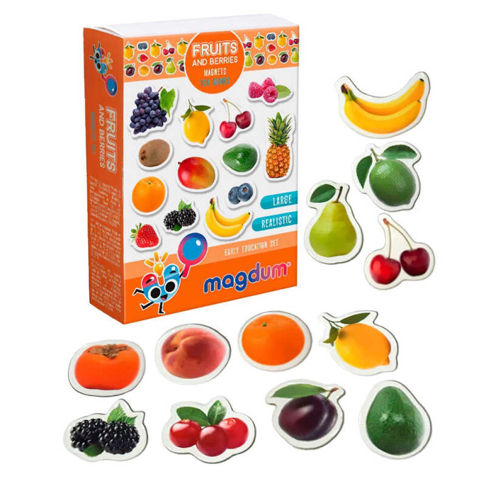 гр Набір магнітів ML4031-11 EN Fruits and berries