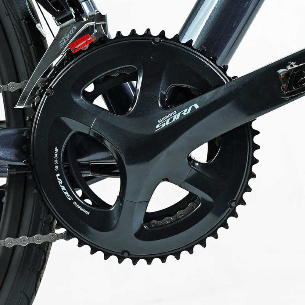 Велосипед Гравійний Corso "Infinity" FN-28590 алюмінієва рама 21", Shimano SORA 18 швидкостей, карбонова вилка