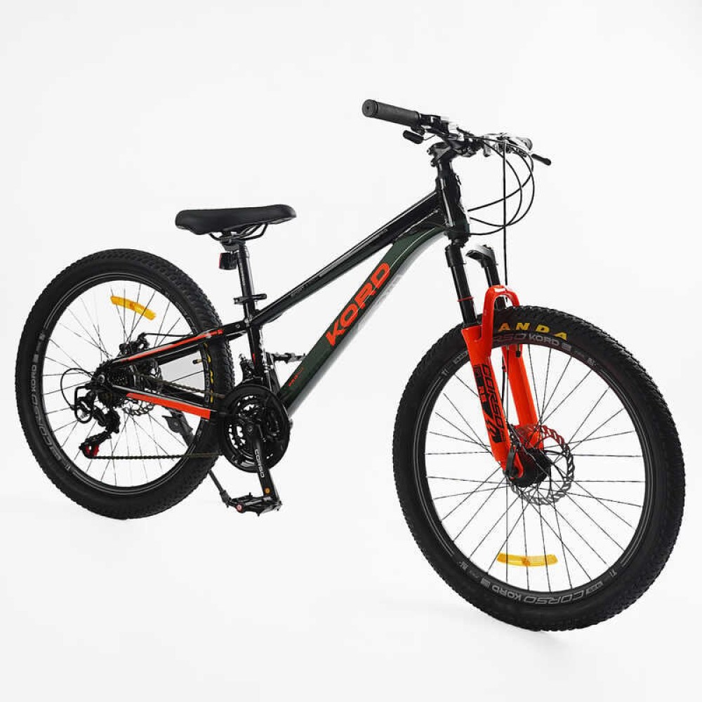 Велоcипед Спортивний Corso Kord 24" дюймів KD-63075