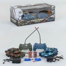 Танковий бій 333 - ТК 11 (24) радіоуправління, акумулятор 3.6V, світло, звук, в коробці