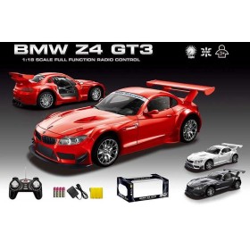Машина на радіокеруванні 866-1812 B Штрих = 84628 (24/2) "BMW Z4 GT3", 3 кольори, світло, акумулятор 4,8V, 2.4 Ghz-А, батарейки, у коробці, ВИДАЄТЬСЯ МІКС ВИДІВ
