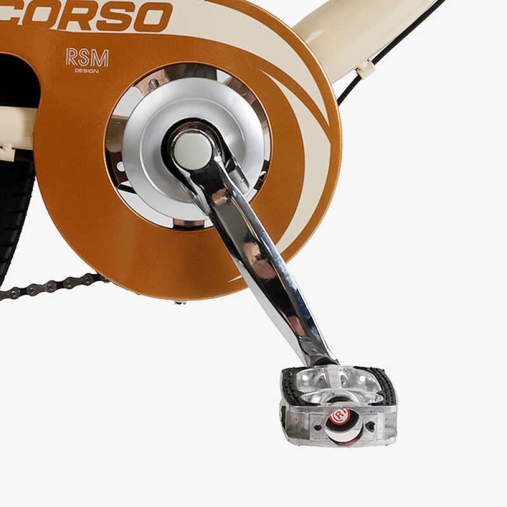Велосипед міський Corso Liberty 28" дюймів LR-28406 + КОШИK, сталева рама 20", Shimano 7 швидкостей, корзина, багажник