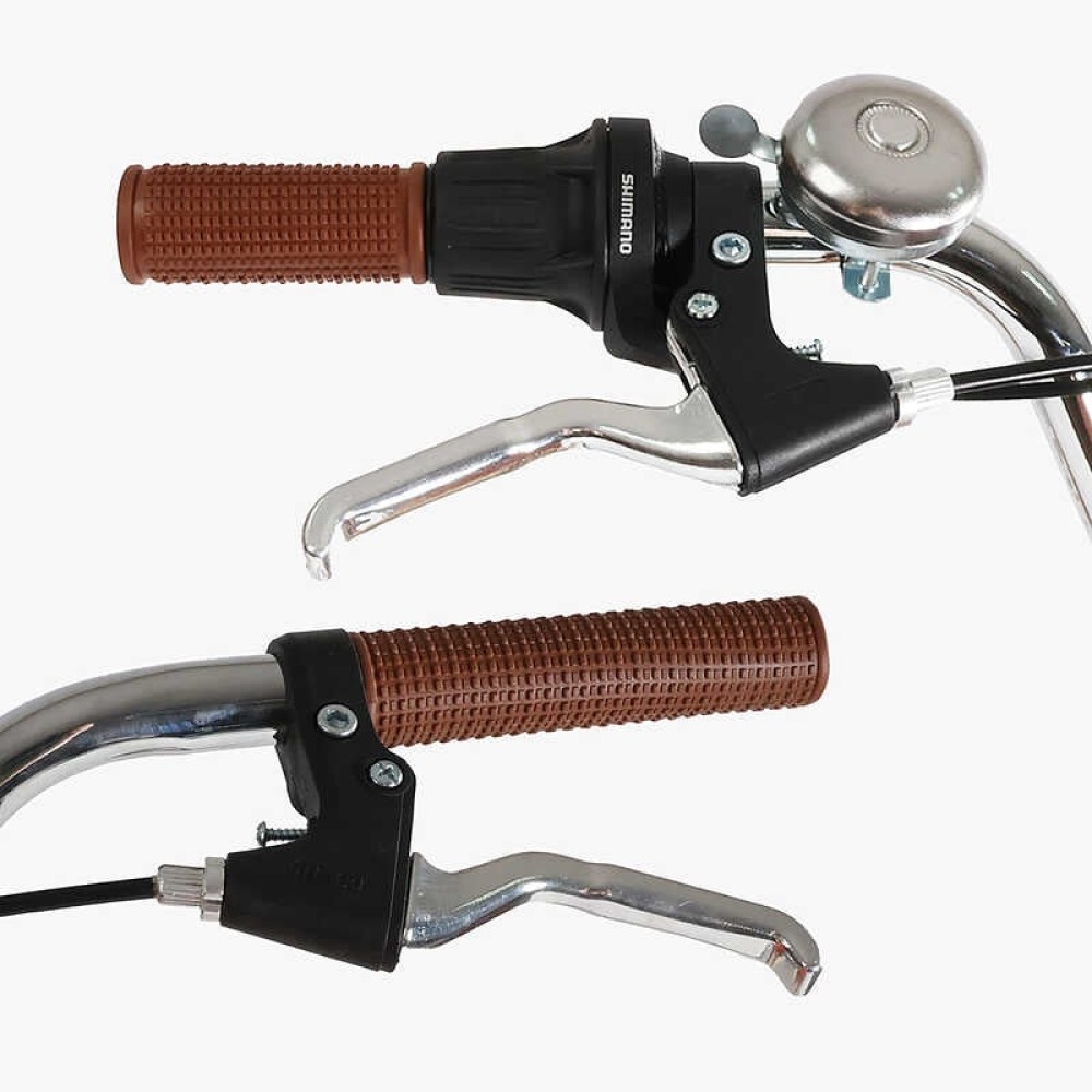 Велосипед міський Corso Liberty 28" дюймів LR-28406 + КОШИK, сталева рама 20", Shimano 7 швидкостей, корзина, багажник