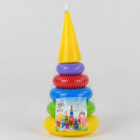 гр Піраміда "Конус малий." / 5 кілець / 11016 (21) "M TOYS"