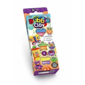 гр Пінопластовий пластилін "BUBBLE CLAY" BBC-01-01U,02U (30) (УКР) "Danko Toys", 4 види