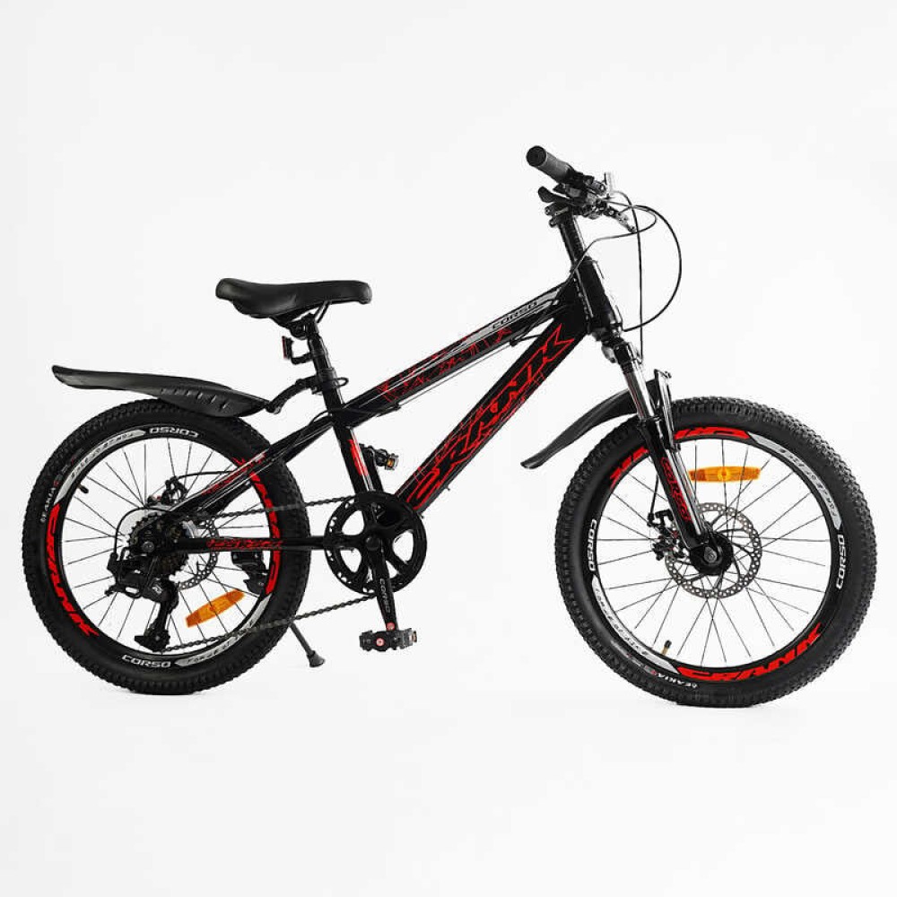 Дитячий спортивний велосипед 20" Corso CRANK CR-20257