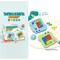 Логічна гра 1138 (72/2) 2 платформи, кольорові кульки, настільний дзвіночок, в коробці
