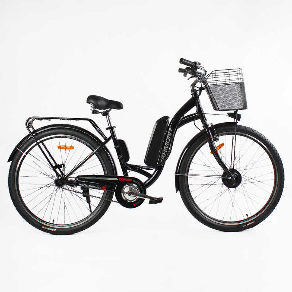 Електровелосипед Corso «HARMONY» 28" дюймів HR-28715 + КОШИК