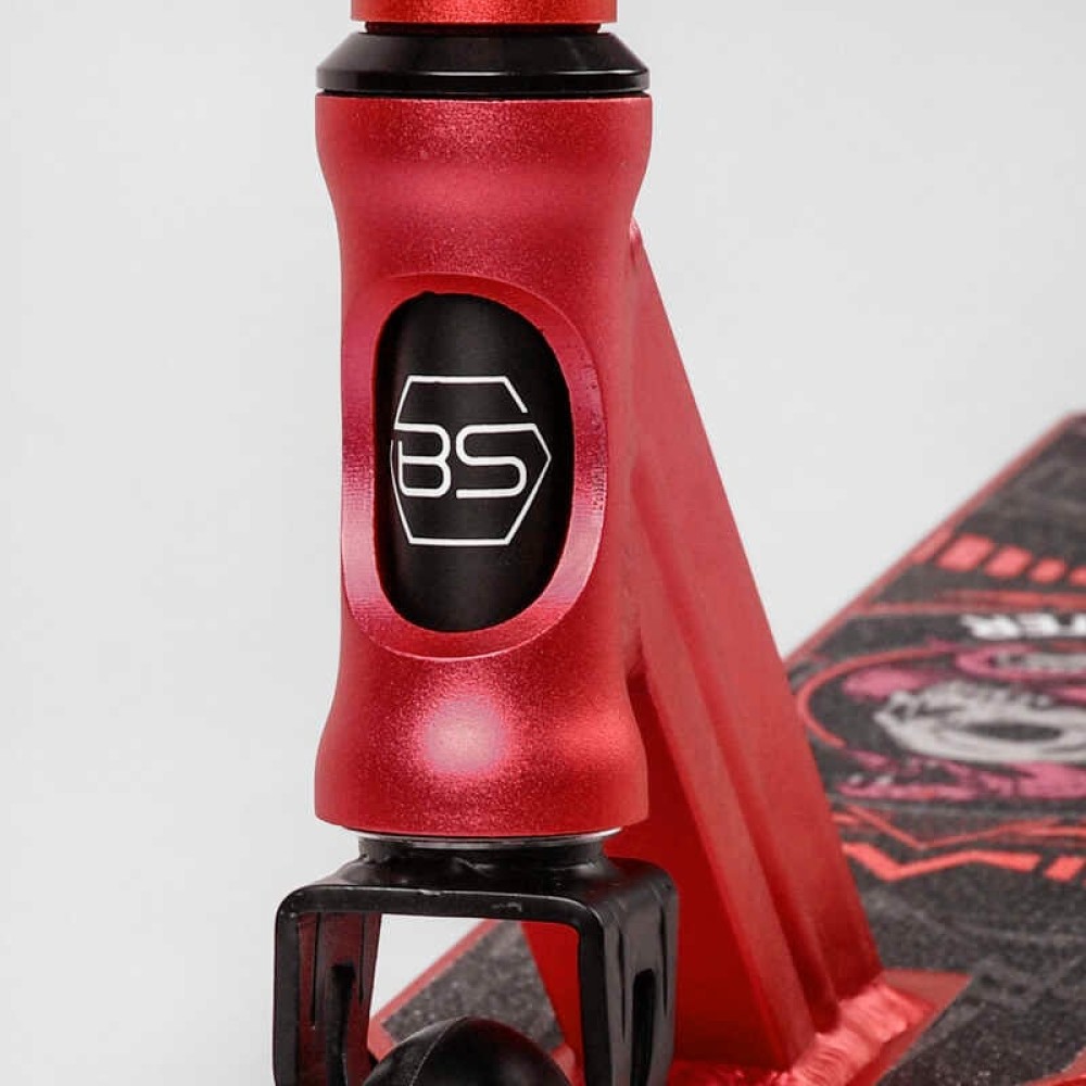Самокат трюковий BS-9811 Best Scooter (4) HIC-система, ПЕГИ, алюмінієвий диск та дека, АНОДОВАНЕ ФАРБУВАННЯ, колеса PU, d=110 мм, ширина керма – 58 см