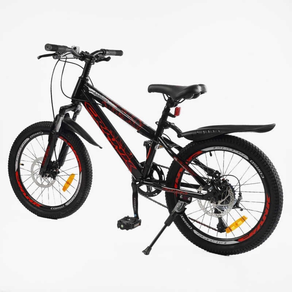 Дитячий спортивний велосипед 20" Corso CRANK CR-20257