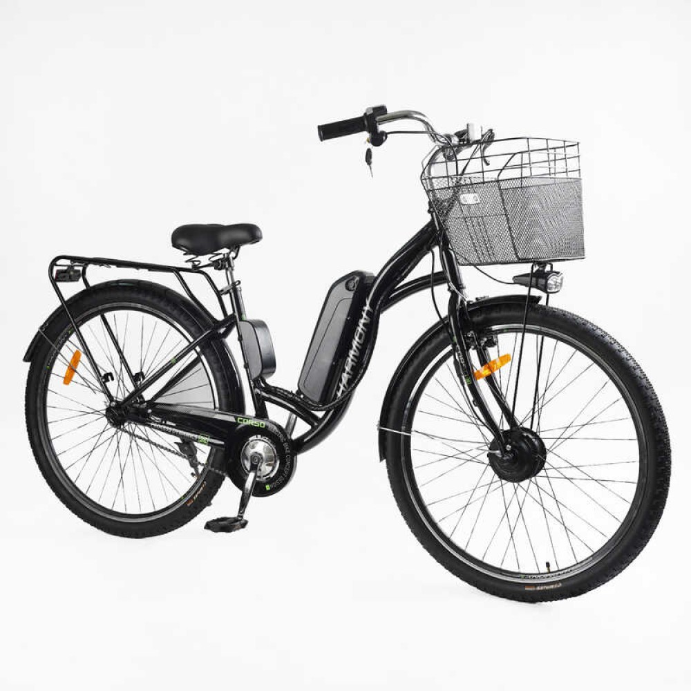 Електровелосипед Corso «HARMONY» 28" дюймів HR-28602 + КОШИК