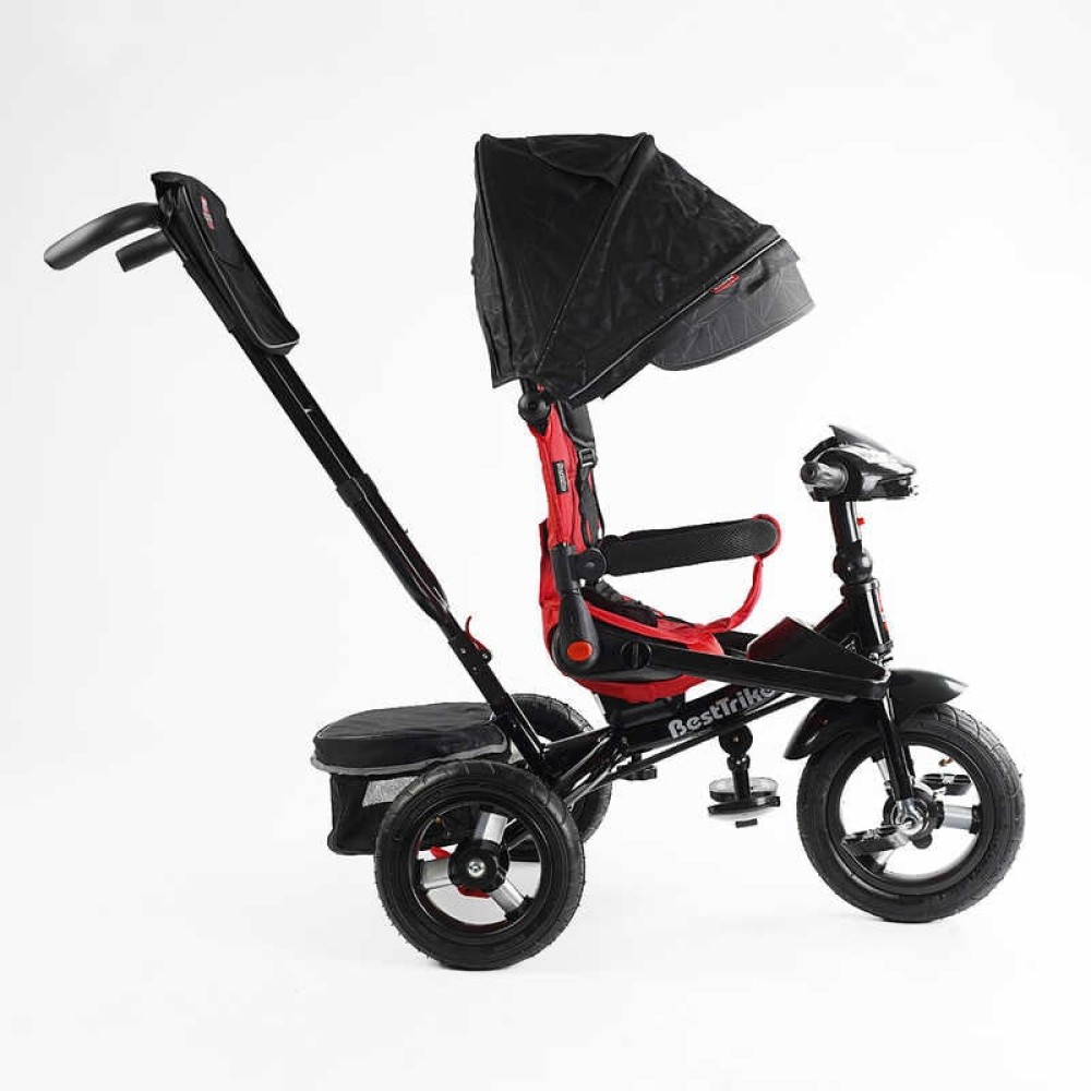 Велосипед 6088 F – 789-05 Best Trike ПОВОРОТНЕ СИДІННЯ, СКЛАДНЕ КЕРМО, ФАРА МУЗИЧНА З USB,Bluetooth НАДУВНІ КОЛЕСА, ПУЛЬТ ВКЛЮЧЕННЯ СВІТЛА І ЗВУКУ