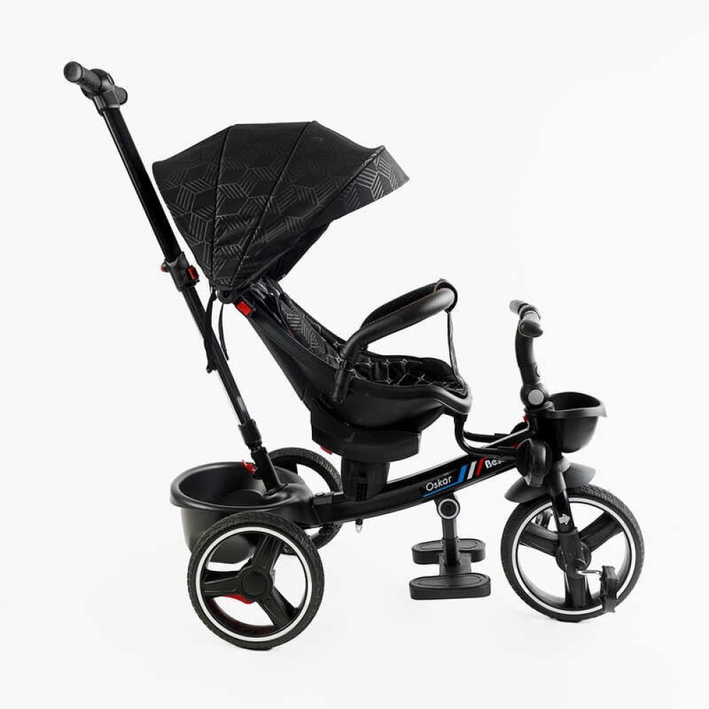 Велосипед 6390 – 26-302 BestTrike "Oscar" ПОВОРОТНЕ СИДІННЯ, КЕРМО СКЛАДАЄТЬСЯ, КОЛЕСА З ПРОГУМОВАНИМ PU, КОШИК, ТЕЛЕСКОПІЧНА РУЧКА