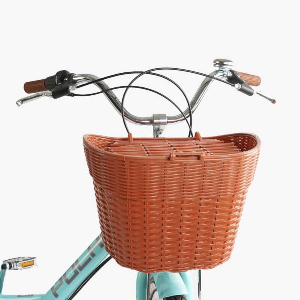 Велосипед міський Corso Polaris 26" PS-63909 + КОШИК сталева рама 16.5", Shimano 7 швидкостей, корзина, багажник