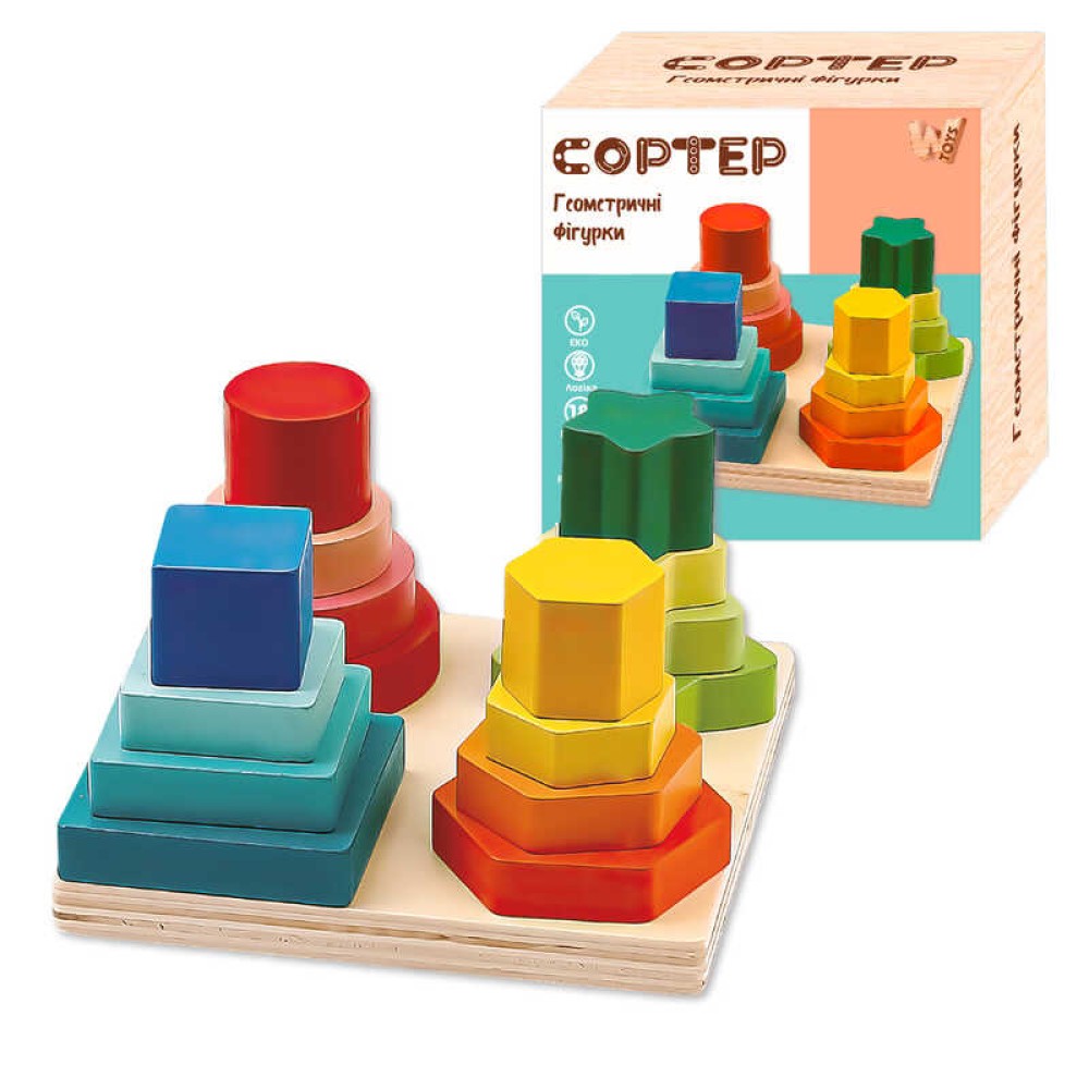 Геометричний сортер 36801 (36) 