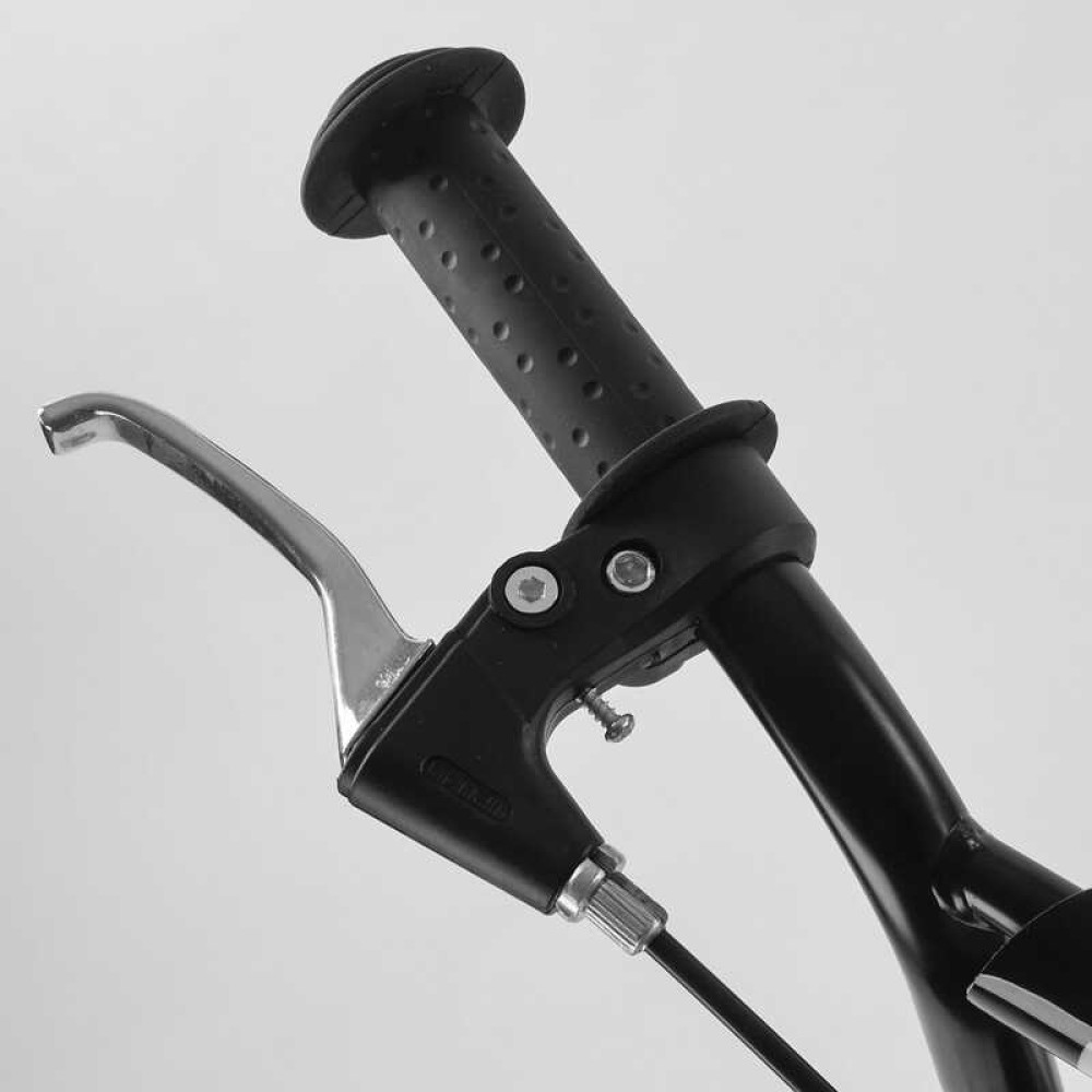 Дитячий двоколісний самокат Corso Rush 12" CR-T5656 з надувними шинами та ручним гальмом