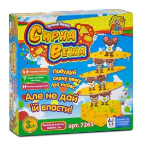 гр Настільна гра "Сирна вежа" 7265 (12) "4FUN Game Club", у коробці