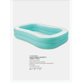 Intex Басейн 57181 NP "Aqua Swim Center" (3) розміром 229х147х46см., Обсяг: 600л, від 3 років