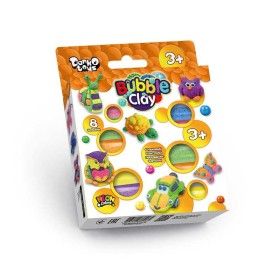 гр Пінопластовий пластилін "BUBBLE CLAY" BBC-04-01 УКР., у коробці (20) "Danko Toys"