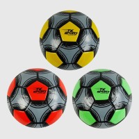 М'яч футбольний М 48472 (80) "TK Sport", 3 види, вага 300-310 грамів, гумовий балон, матеріал PVC, розмір №5, ВИДАЄТЬСЯ МІКС
