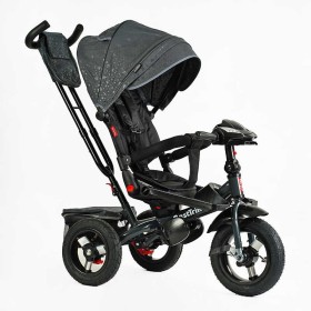 Велосипед 6088 F – 980-66 Best Trike ПОВОРОТНЕ СИДІННЯ, СКЛАДНЕ КЕРМО, ФАРА МУЗИЧНА З USB,Bluetooth НАДУВНІ КОЛЕСА, ПУЛЬТ ВКЛЮЧЕННЯ СВІТЛА І ЗВУКУ