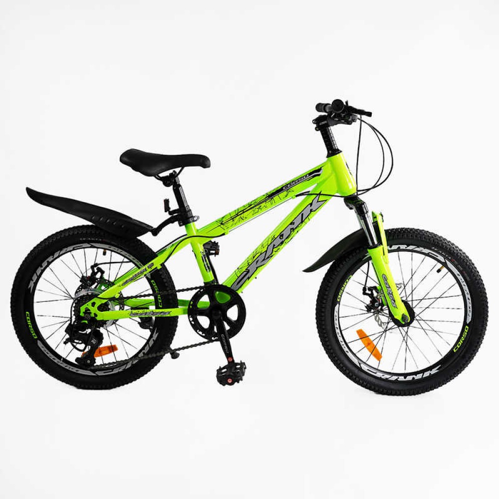 Дитячий спортивний велосипед 20" Corso CRANK CR-20630