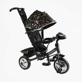 Велосипед 3-х колісний 6588/60-775 Best Trike КОЛЕСО ПІНА, d=25см переднє, d=20см задні, фара музична, USB, Bluetooth, в коробці