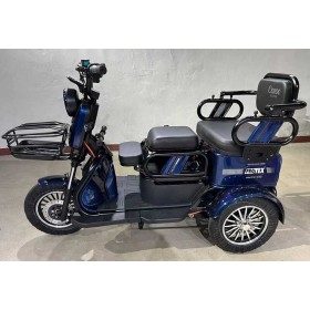 Електричний трицикл Corso «PROTEX» PRX-284044 (1) + 1 ЯЩИК АКУМ двигун 1000W, акумулятор 72V/23Ah, колеса 300-10, в коробці