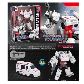 Трансформер HD 76 (24/2) "Ambulance warrior", аксесуари, в коробці